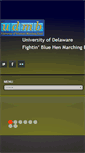 Mobile Screenshot of bluehenband.net